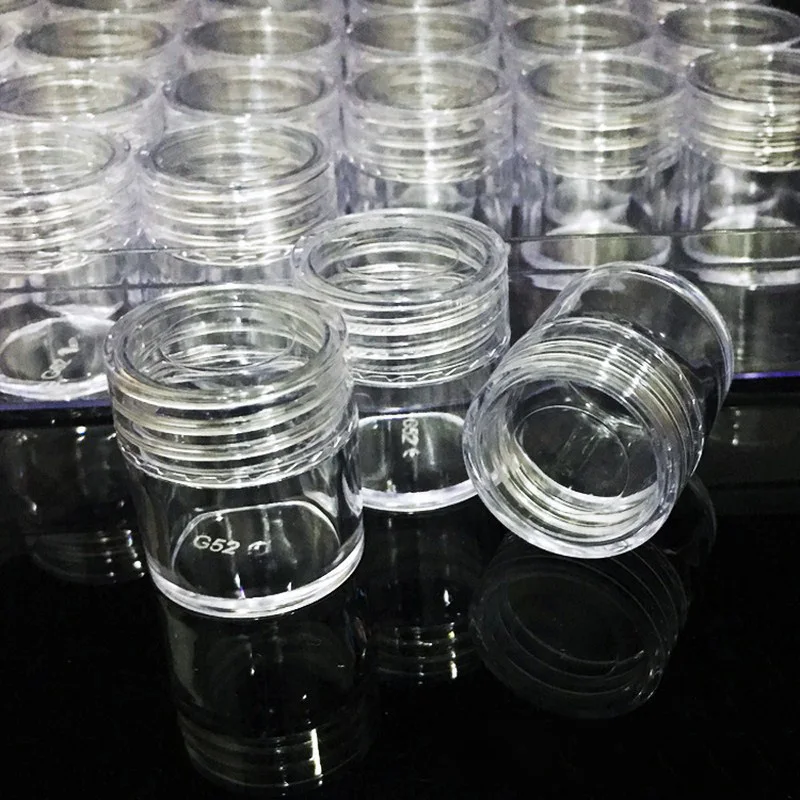 

30pcs Kitchen Creative Transparent Seasoning Cans Spice Rack Condiment Storage Bottles Pepper Shakers Box Jewelry Container