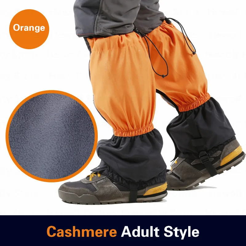 Camping Leg Warmers Waterproof Leg Sleeve Snow Desert Fleece or