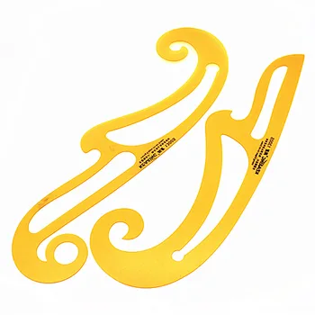 

high quality 1300S french curve ruler,Armhole Comics template,Art Fashion Design rulers,inking edges on all sides,PVC plastic
