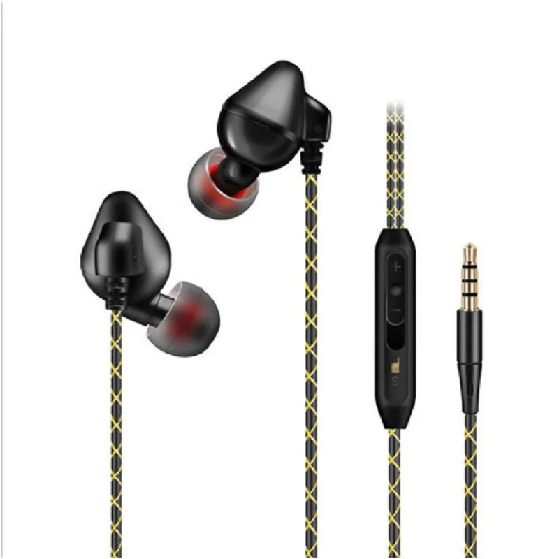 Спортивные наушники динамический гарнитура бас с микрофоном|bass earphones|earphone with