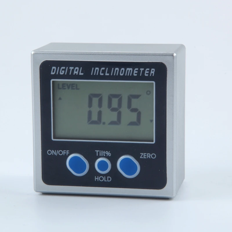 Электронный инклинометр PRO 360 градусов LCD Цифровая коническая коробка измеритель