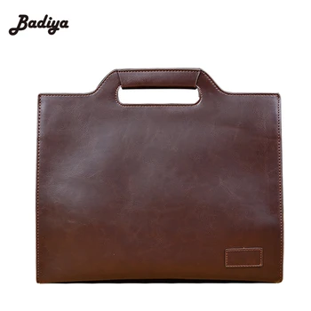 

2017 New Bolsa Large Brand Leather Business Male Bag Fashion Laptop Bag High Quality Briefcase Portfolio Mens Leather Handbag