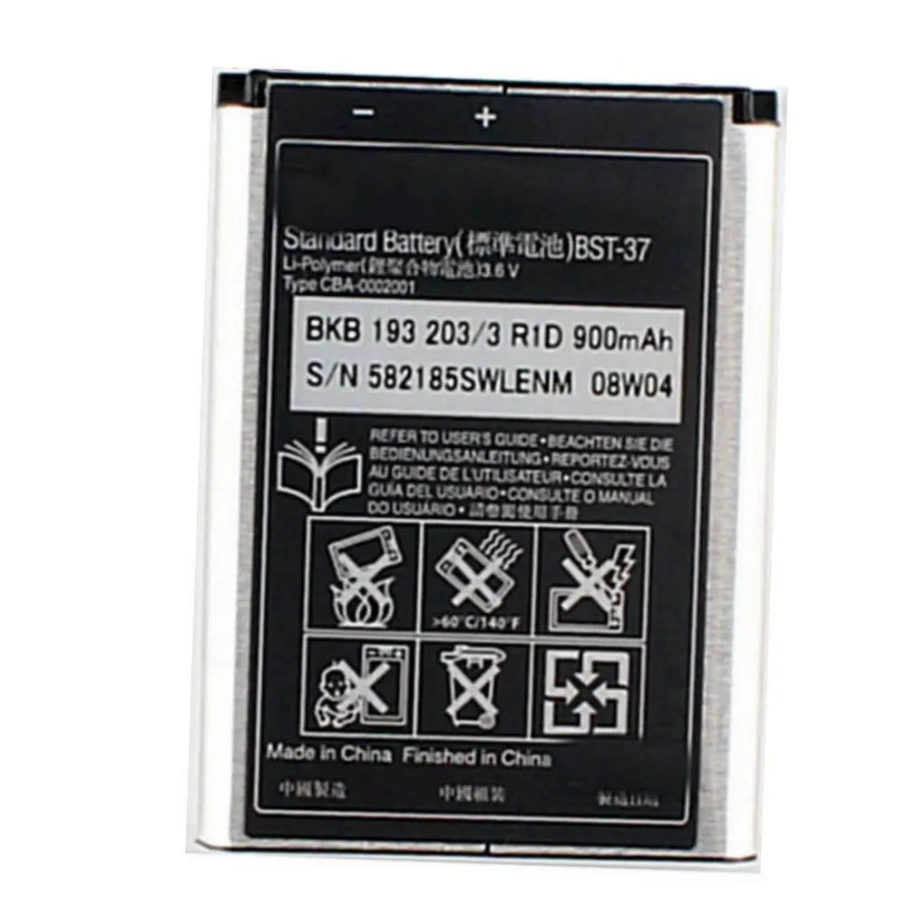 Сменный аккумулятор для Sony Ericsson J100i W550i K600i K758i Z300i W710i J220c K200c 900 мАч|Аккумуляторы
