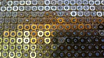 

45X150CM/sheet Gold aluminum mesh Crystal Rhinestone Hotfix mesh for Motif rhinestones