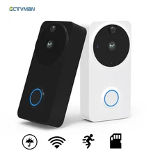 CTVMAN водонепроницаемый Видеозвонок Wifi дверной звонок Домофон для дома беспроводной Видео дверной телефон для квартиры батарея IP камера домофона