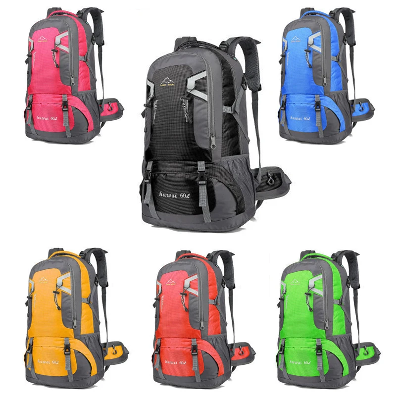 

Vertvie Large Outdoor Travel Bag Oxford Waterproof Hiking Backpack Camping Multifunction Sports Pack Tactical Climbing Unisex