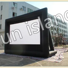 5x4,5 м надувной экран/экран кино/экран для рекламы