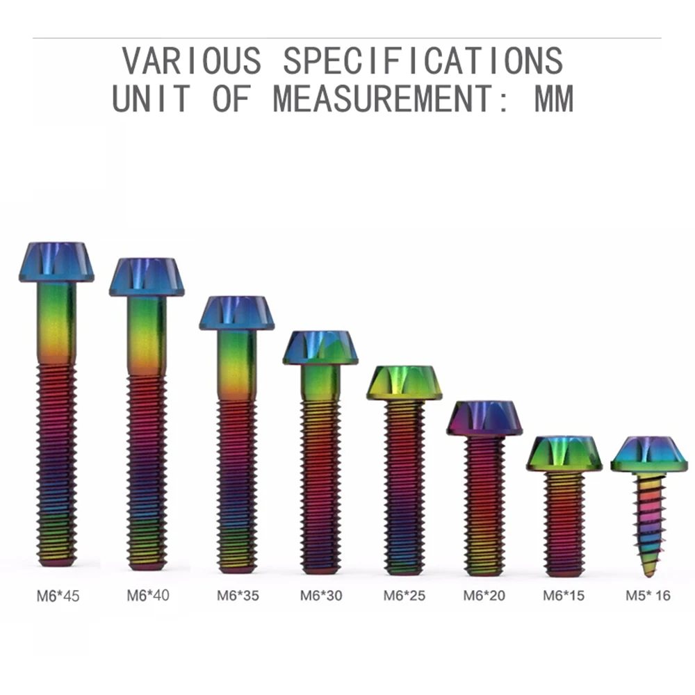Винты Jdm с шестигранной головкой для Vw Golf Mk2 Passat B3 Jetta A4 Honda Civic peugeot 301 Suzuki Harley BMW