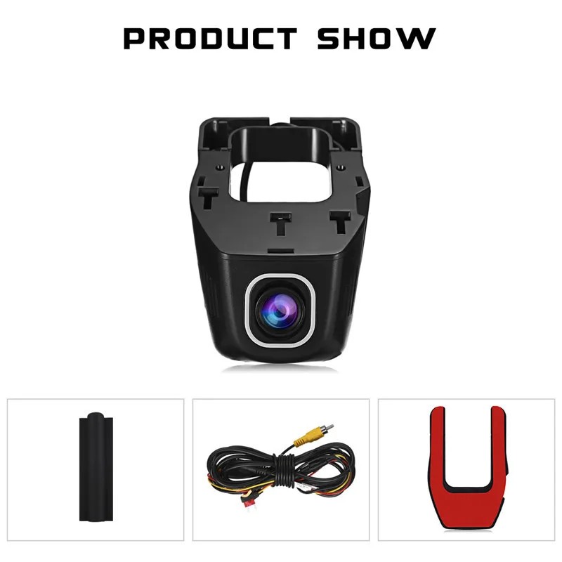 Zeepin RS400  Novatek Car Hidden Dash Cam DVR 1080P 170 Degree FHD WDR WIFI Vehicle Driving Recorder Camcorder 