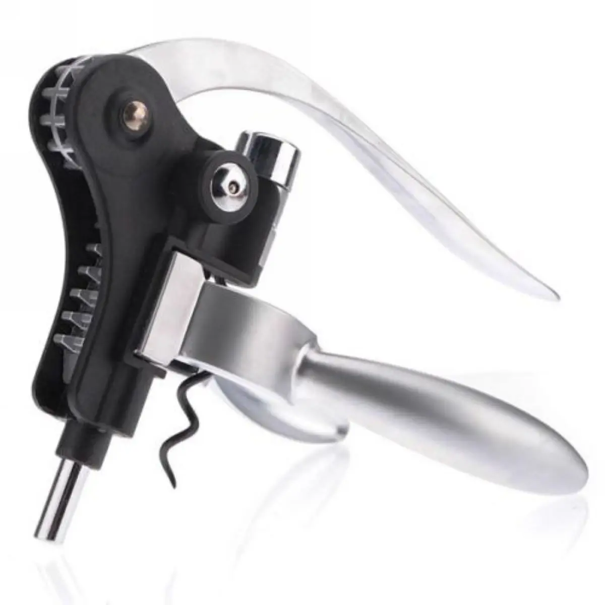 JX-LCLYL Rabbit Style Wine Opener Tool Cork Bottle Tire Corkscrew + Foil Cutter w/ Box