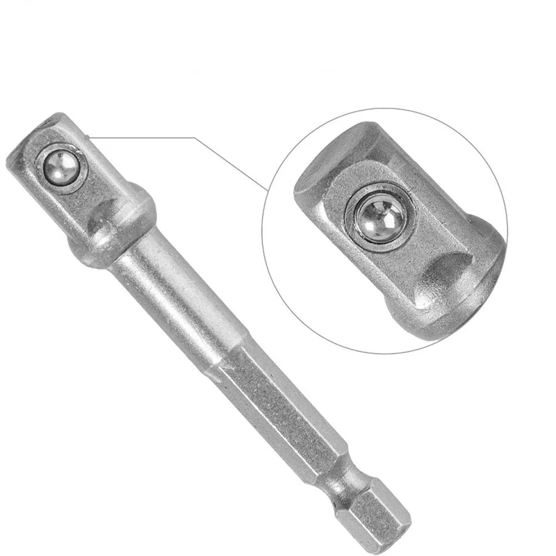 8 hexagonal impact adapter bits, 14 38 12 shank2.
