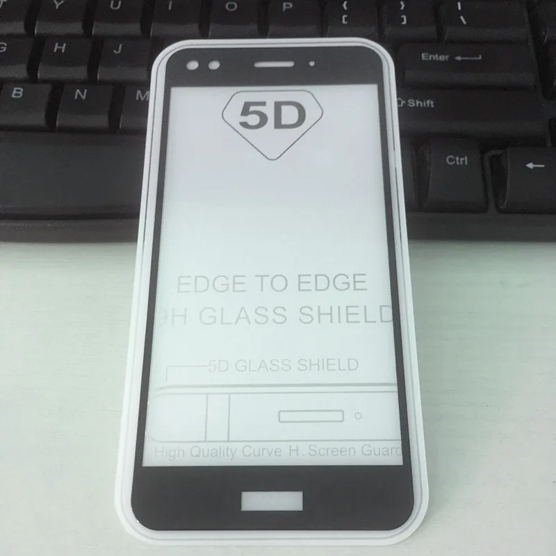 Для стекла Huawei P9 Lite мини защита экрана 5D изогнутое полное покрытие закаленное