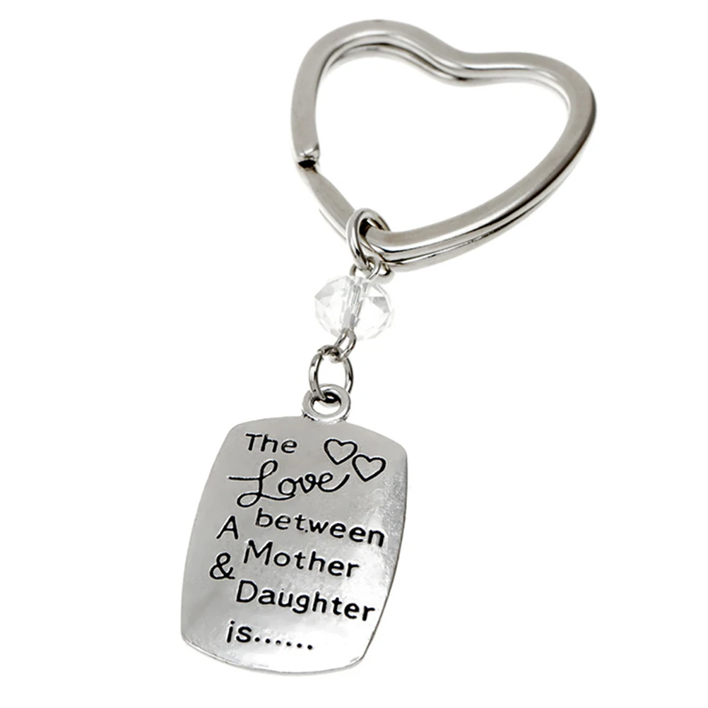Мать и подвеска для дочери брелок сердце на День матери подарок|heart key ring|key ringpendant