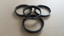 Conjunto de 4 Plástico Policarbonato Hub Centric Rings 65.1 ID 73 OD Hub Centric