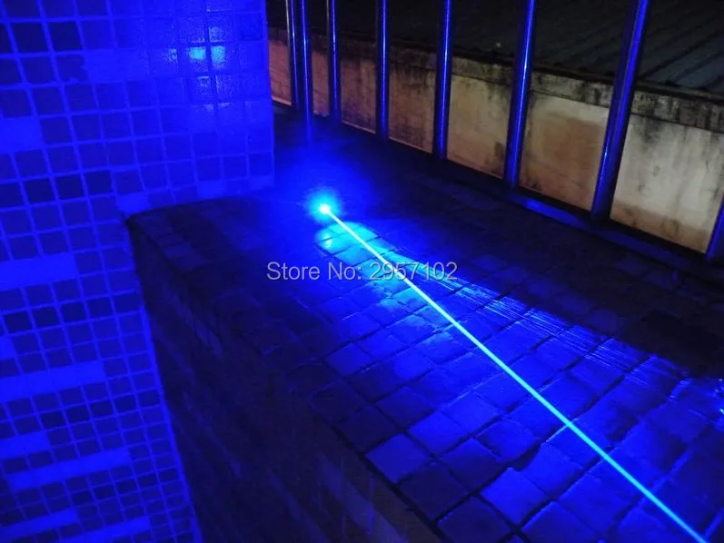 AAA High power blue laser pointer 500W 500000m 450nm SOS flashlight lazer Light Burning Match/dry candle/black/Burn light cigars