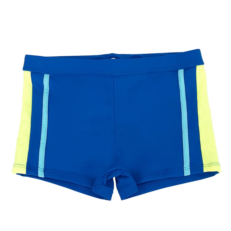 

Funfeliz Boy swimwear 3-11 Years Children Swimsuit Nylon Spandex Swimming Trunks for boys 2019 Kids Blue Boxer Swimming suits