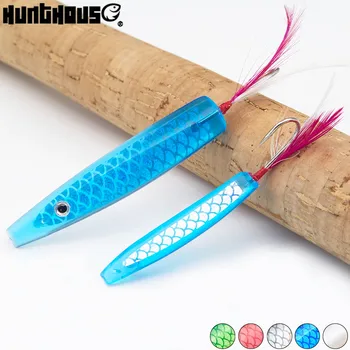 

Hunthouse 5 box/lot Surf Yumizuno fishing hard plastic fishing lures spoon trolling 45 mm 60mm fishing baits spinners spoon bait