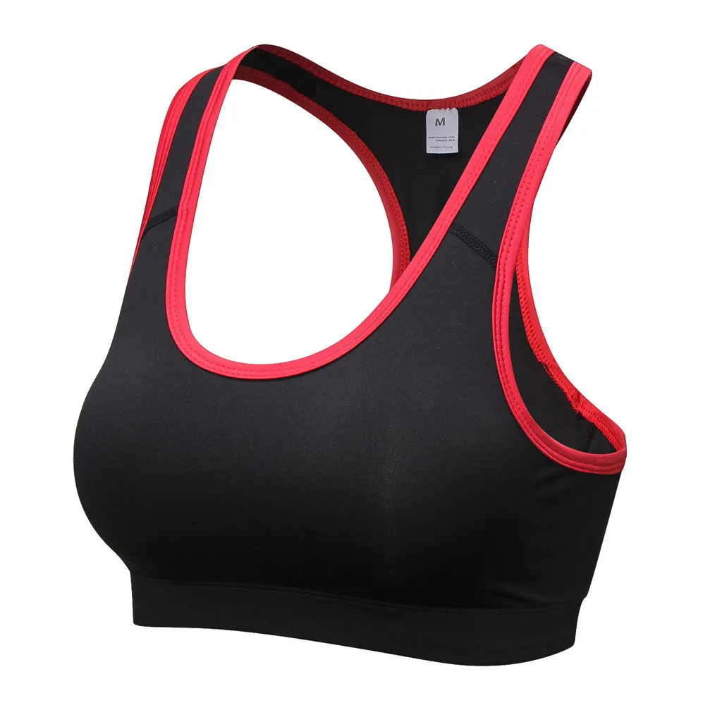 

Quick Dry Padded Sports Bra Women Wirefree Adjustable Fitness Top Sport Brassiere Push Up Seamless Running Yoga Bra Sports Bra