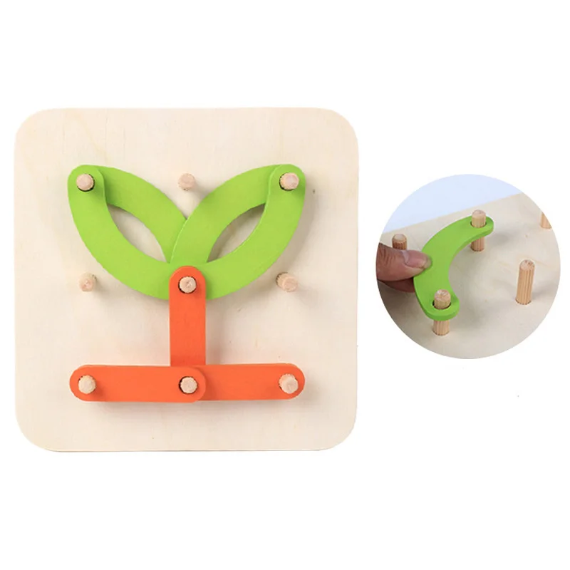 Montessori Toys for Children Early Educational Learning Wooden Toys Kids Alphanumeric Letter Cognition Teaching Aids