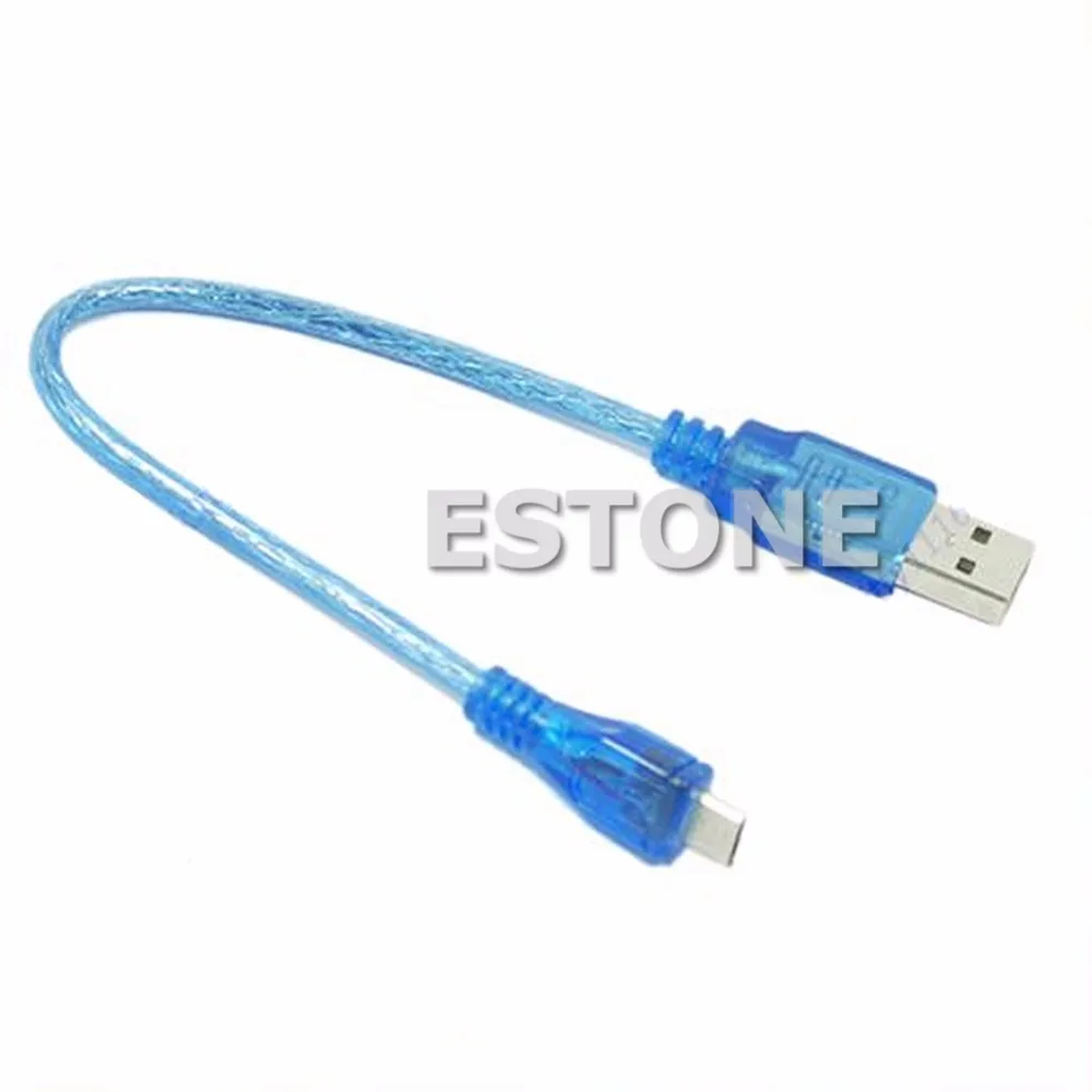

5pcs/lot Short USB 2.0 A Male to B Male Micro 5 Pin Data Cable