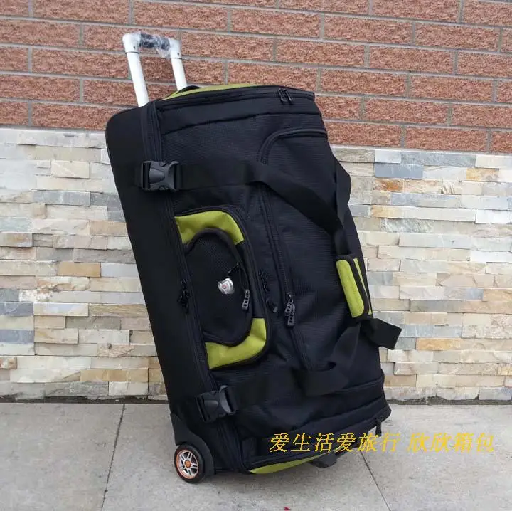 Супер Большой Вместительный чемодан на колесиках 28 дюймов, деловой Дорожный чемодан, дорожная сумка для путешествий за рубежом на колесиках