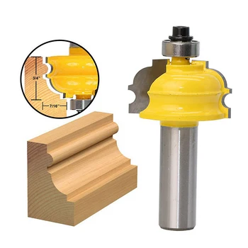 

1/2 inch Shank Router Bit Woodworking Tenon Cutter Tool Milling Cutter Bearings Lock Miter Router Bit Milling Cutters