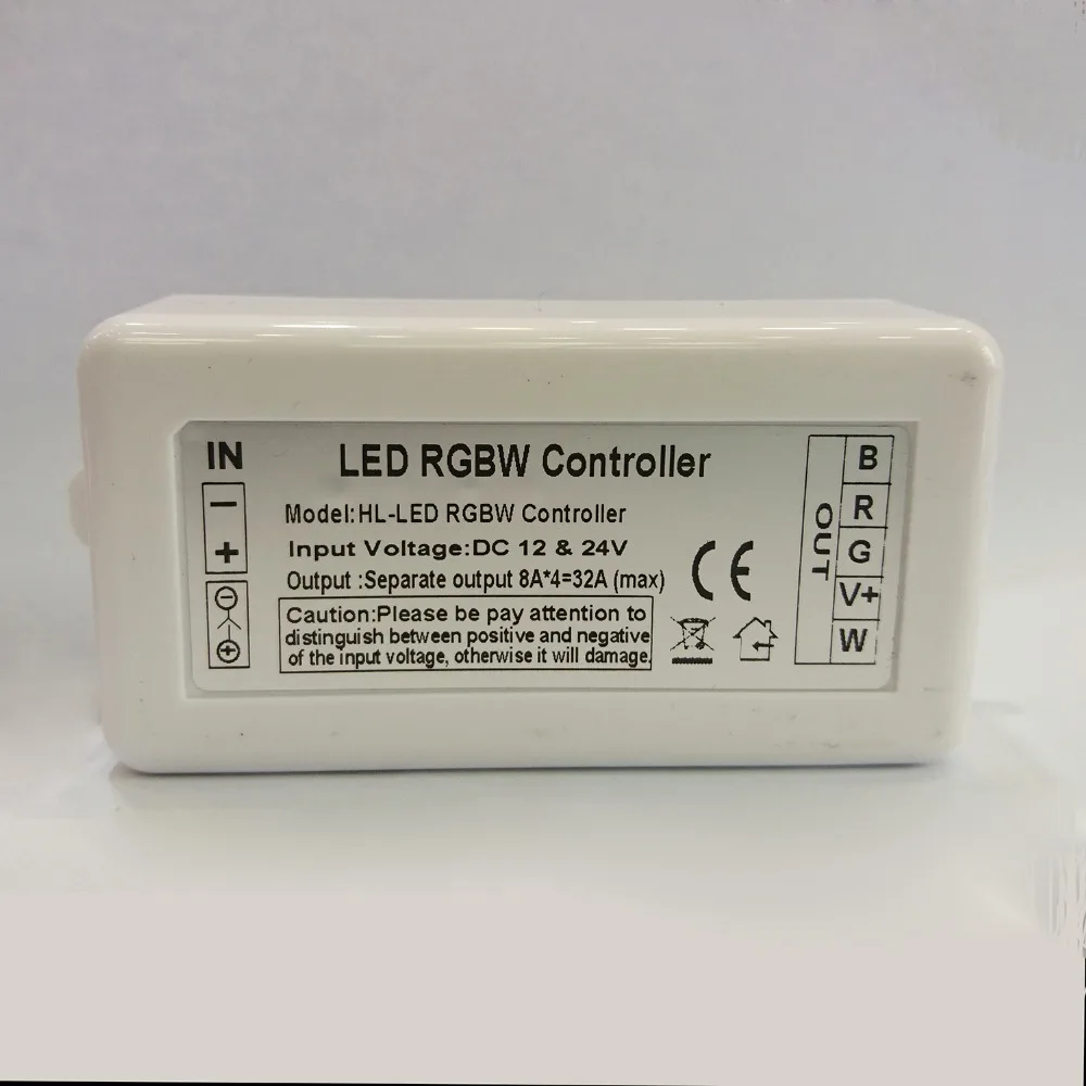 

RGBW 2.4G RF LED controller for DC 12V 24V RGBW RGBWW led strip light led Lamp Remote or WIFI control color and brightness