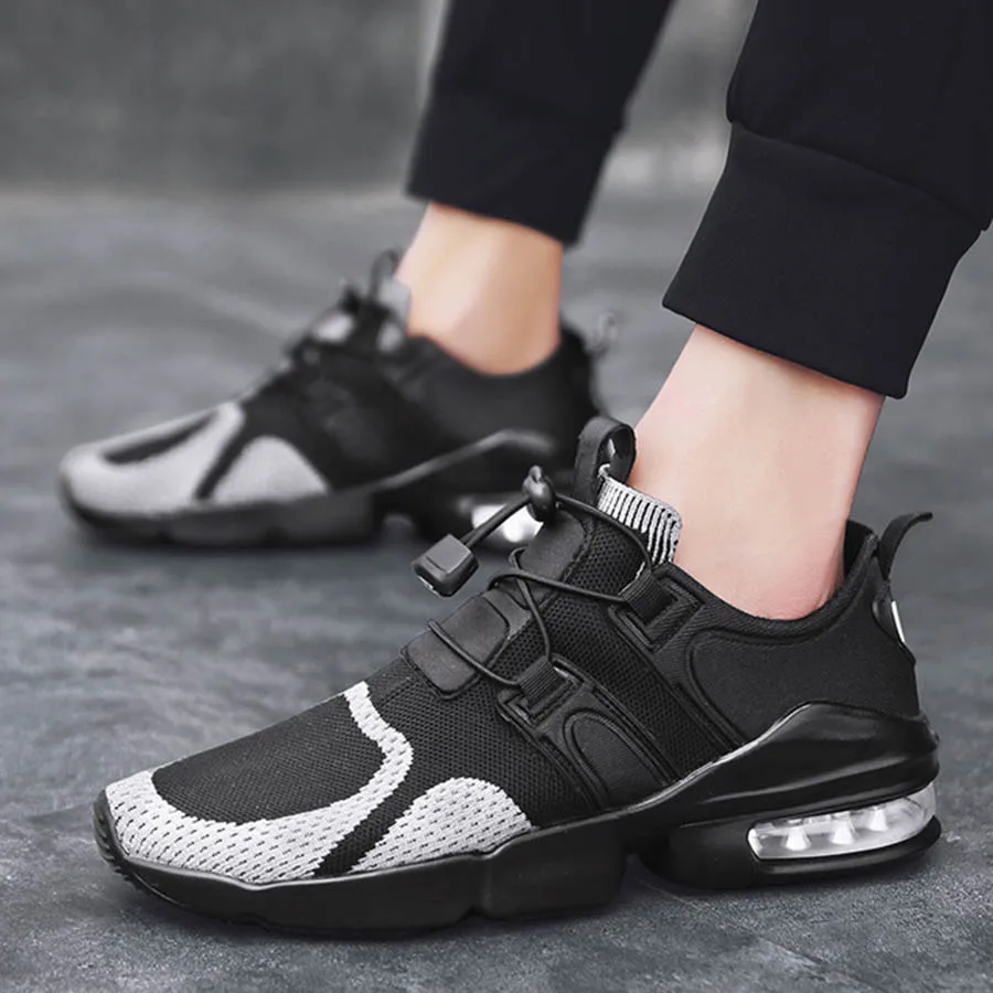 Fashion Versatile Men'S Casual Sports Shoes Breathable Anti-Skid & Hard-Wearing Tide Handsome Men'S Sports Running Shoes Male
