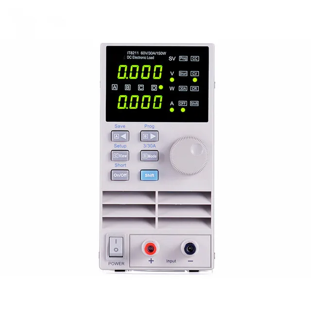 

Free Shipping Original Digital Control DC Electronic Load High Precision Single Channel Electronic Loads 60V 30A 150W Instrument
