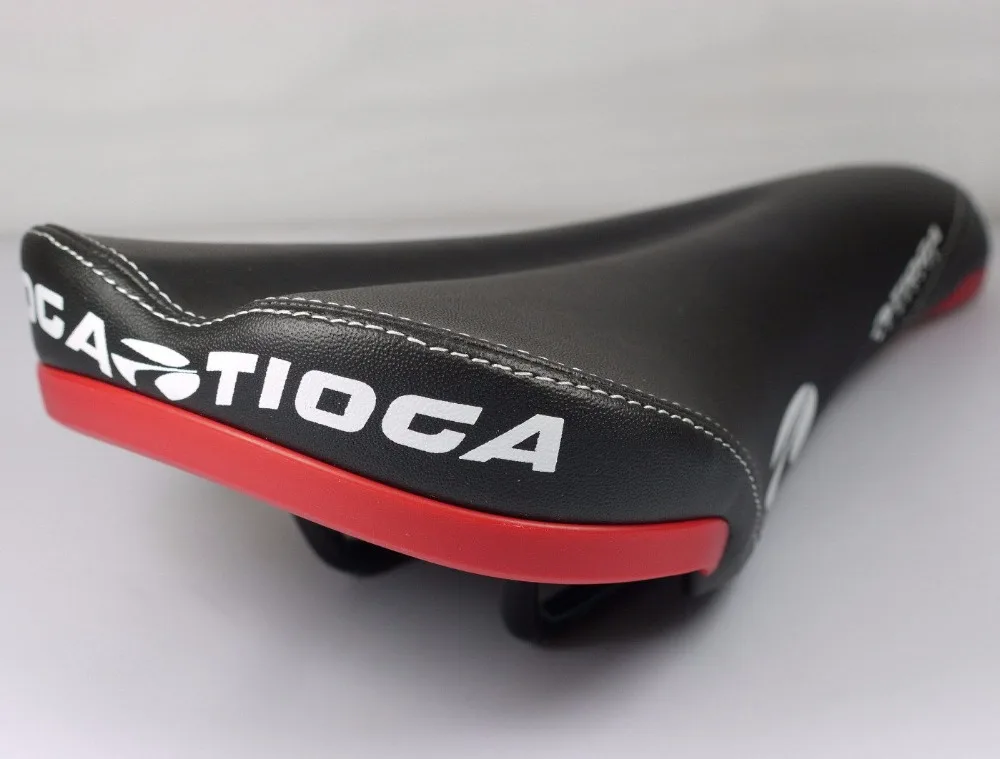 

TIOGA MC GROOVE MTB OFFROAD DH FREERIDE BICYCLE SEAT SADDLE BLACK WHITE RED