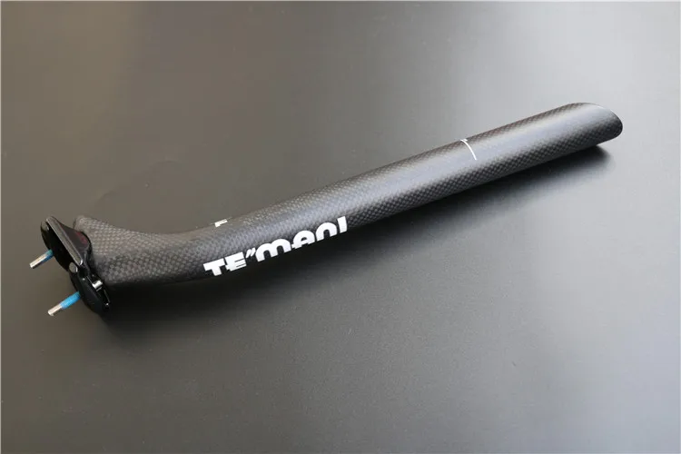 

2016 TEMANI Bicycle Carbon Aero Seatpost 27.2 30.8 31.6 Mountain Bike Carbon Seat post Setback 25 Degree Bicycle Part