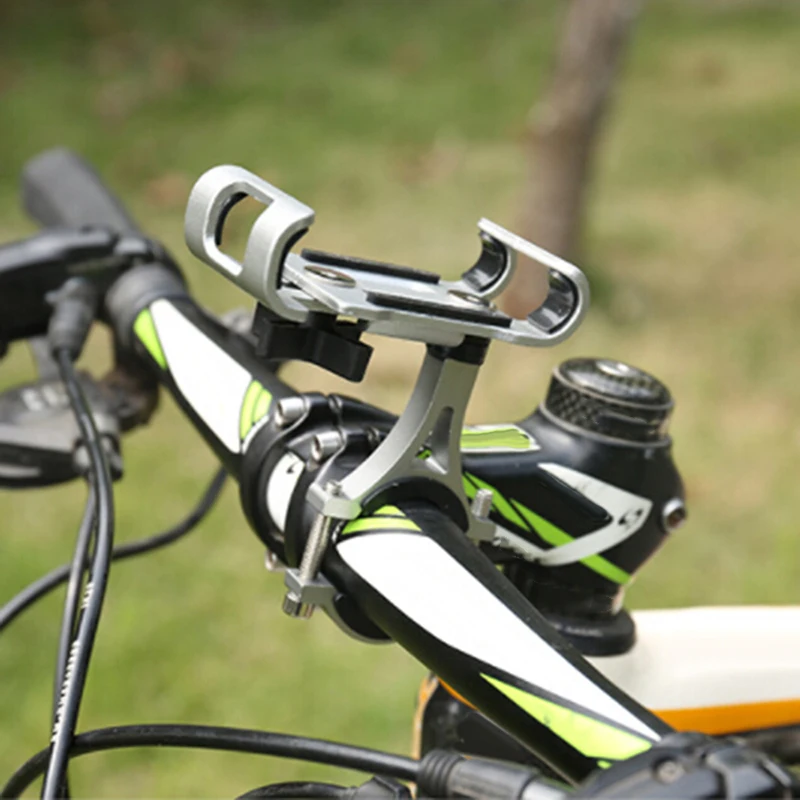 Чехол держатель для телефона Регулируемый металлический велосипедный держатель gps для 3,5-6,5 дюймов аксессуары для мобильного устройства полезный практичный