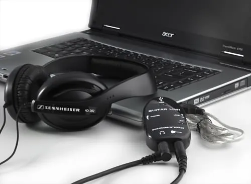 Высокое качество USB интерфейс гитарный разъем с ABS пластик Guitar Link|guitar lacquer|guitar