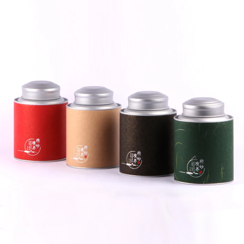 

Xin Jia Yi Packaging Round Craft Paper Tea Box Round Shape Coffee Powder Caddy Packaging Fancy Cardboard Paper Tube