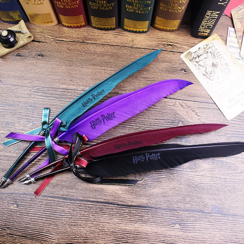 

Free Shipping Fashion Harry Potter Movie Feather Dip Pen