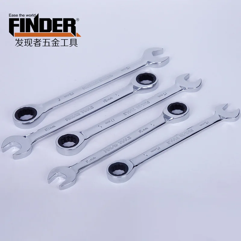 8mm-19mm Ratchet Spanner Combination Head Wrench Flexible Adjustable Hand Tools for Car | Инструменты