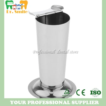 

Stainless Steel Tweezers Barrel Cylinder Sotrage Lab Medical Dental Forceps Tool Corrosion Protected With Half Clamshell Lid