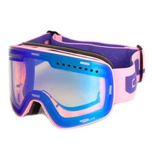 Зимние магнитные лыжные очки bolsfo с двойными линзами, защита от тумана UV400, очки для сноубординга для мужчин и женщин, маска для лица для верховой езды