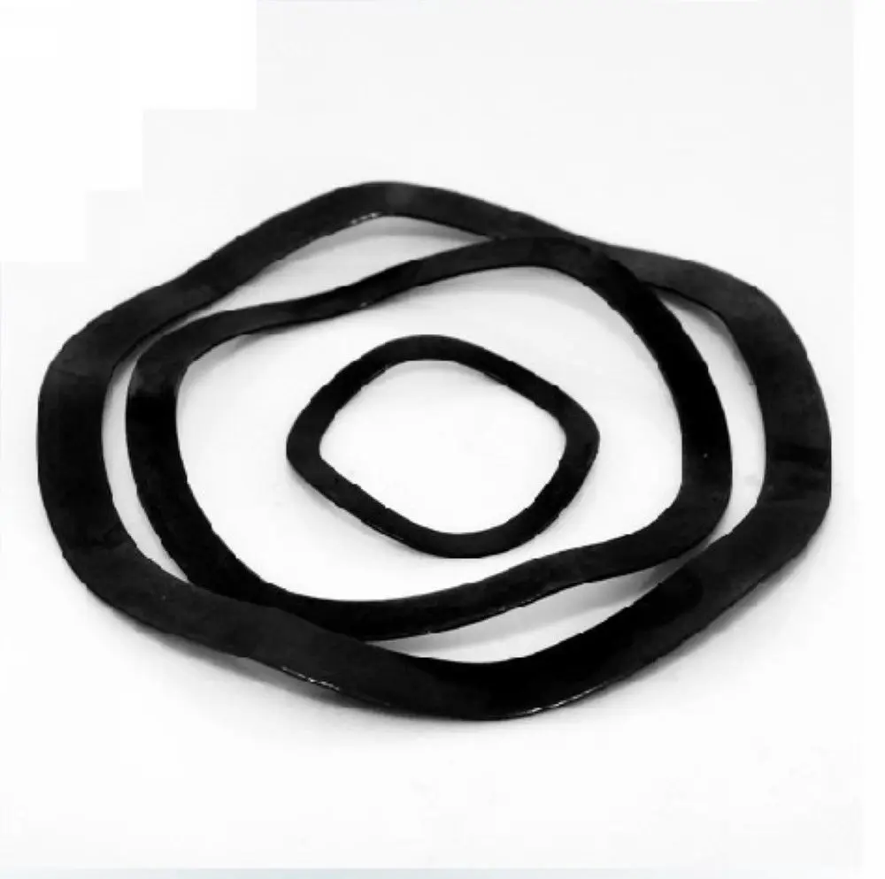 

Free shipping 25 pieces Metric Iron Wave Washers Elastic Washer M73(ID) x83(OD) x 0.6mm Thick