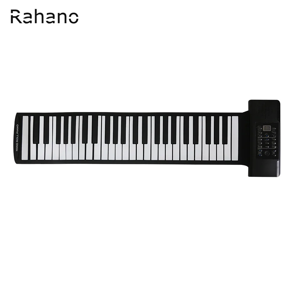 Rahano konix 88 клавиш MIDI 128 тонн Электронные органы roll up складной Пианино Встроенный