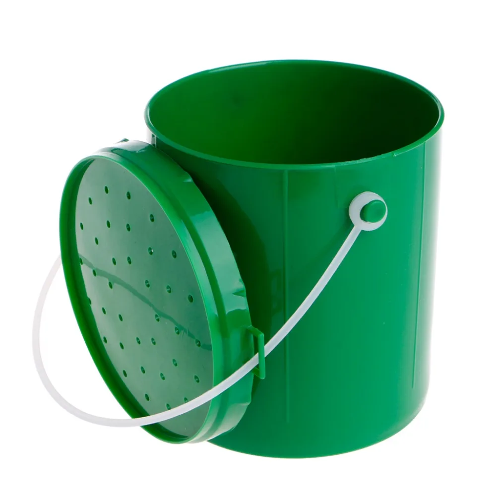

Bucket for fishing Bucket Breathable Live Earthworm Maggot Worm Lures Container Fishing Tackle Box fishing gear
