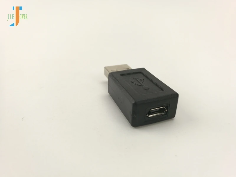 300 шт./лот мини черный USB штекер на микро гнездо B M/F адаптер конвертер разъема smt88
