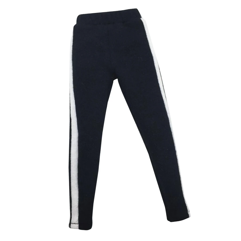 1/6 Scale Side - striped Pants Sport Trousers for 12inch Action Figure DIY
