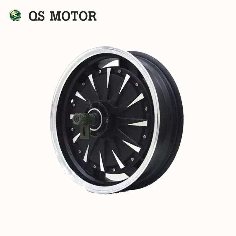 US $360.00 14inch 5000W 260 45H V4 Brushless DC Electric Scooter Motorcycle QS in Wheel Hub Motor