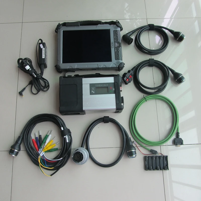  Super MB Star C5 SD Connect with latest software 2019.12 fast 360gb mini ssd with ix104 tablet comp