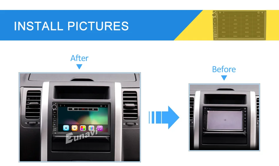 Sale Eunavi Android 8.1 TDA7851 7 inch Universal Car Audio Stereo GPS Navigation Double 2 Din 1024*600 HD Car Radio Multimedia Player 26 Sale Eunavi Android 8.1 TDA7851 7 inch Universal Car Audio Stereo GPS Navigation Double 2 Din 1024*600 HD Car Radio Multimedia Player 26