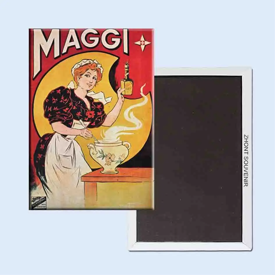 

The kitchen condiments advertising 24088 Retro nostalgia fridge magnets