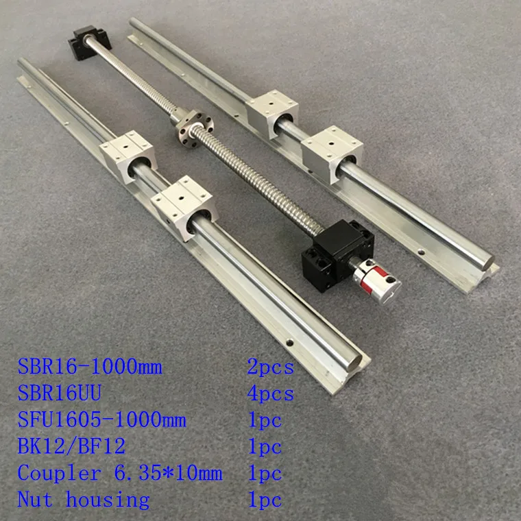 Lot de 30 rails de guidage en T en aluminium
