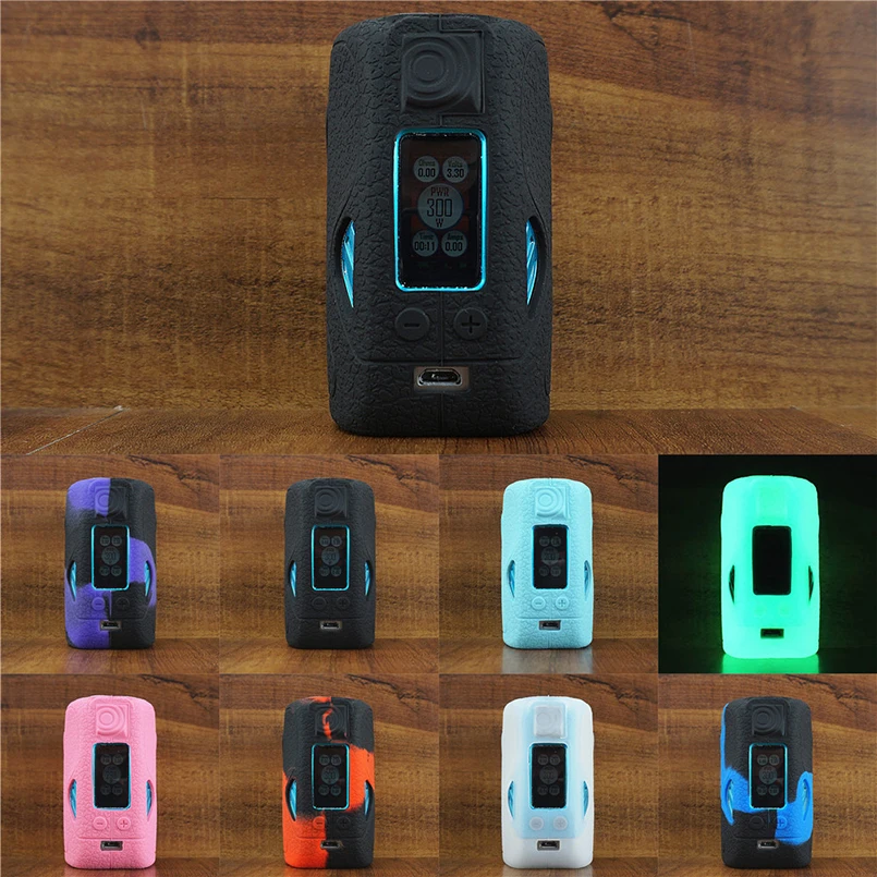 2 шт текстурированное покрытие, чехол для WISMEC Reuleaux Tinker TC MOD 300W TC Kit, электронная сигарета, силиконовый чехол, шеллак гель