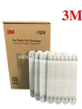 32pcs Pequeno 3 comando 3M Quadro Pendurado Tiras Comando Inter de Travamento Rápido para a Decoração Da Casa